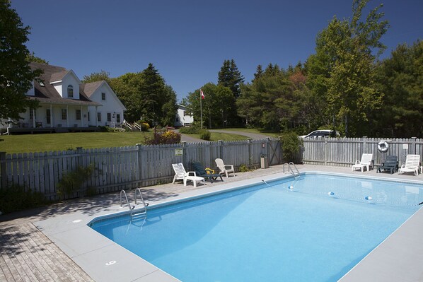 Seasonal outdoor pool