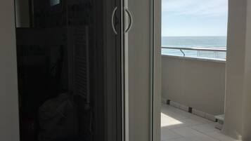 Double Room, Terrace, Sea View | Free minibar items, in-room safe, individually furnished, desk