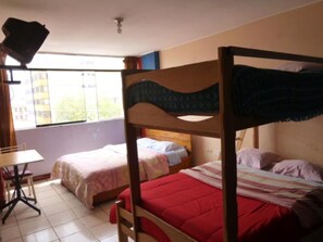 Room, Multiple Beds (5 people) | Free WiFi, bed sheets - Hospedaje Centro (Huancayo)