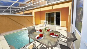 Ferienhaus, 3 Schlafzimmer | Innenpool