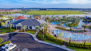 Condo, 4 Bedrooms | Aerial view - Storey Lake - 4902 Clock By Fairytale VR (Kissimmee)