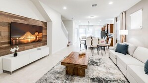 Condo, 5 Bedrooms | Living area | TV