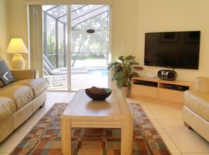 Living room - Southern Dunes - 1414 Park By Fairytale VR (Haines City)