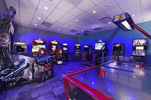 House, Multiple Beds | Games room