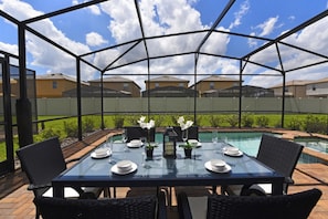 House, Multiple Beds | Terrace/patio - Windsor at Westside - 2112 Morocco By Fairytale VR (Kissimmee)