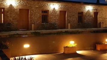 Front of property – evening/night