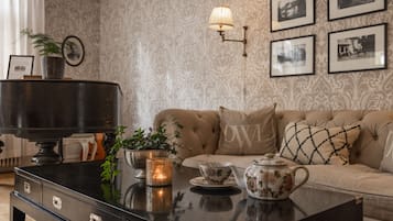 Sala de estar en el lobby