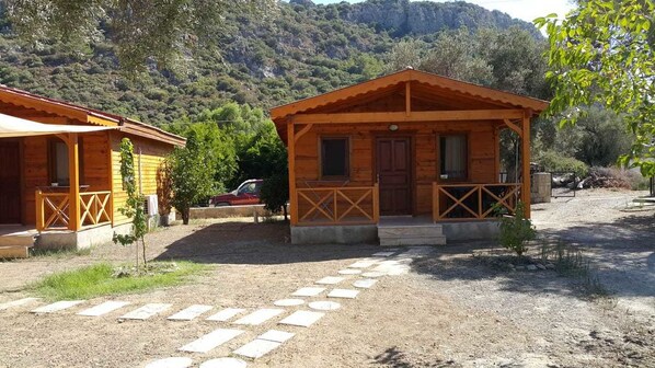 Fassade der Unterkunft