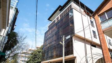 Fassade der Unterkunft