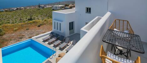 Gaia Suite , Superior suite 2 with Sea View | Balkon