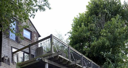 Cottage élégant et confortable dans un beau village avec une vue imprenable