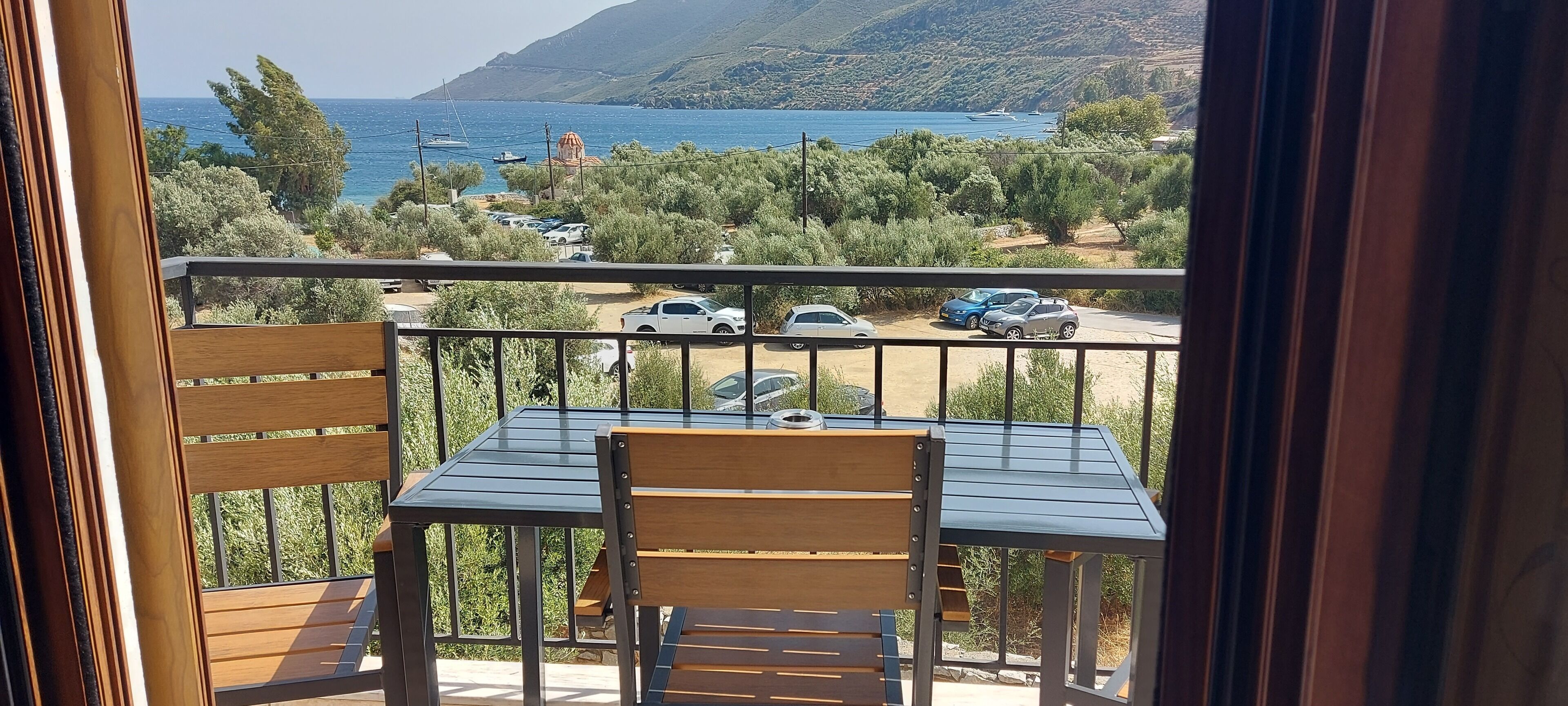 Appartement, uitzicht op zee (5) | Balkon