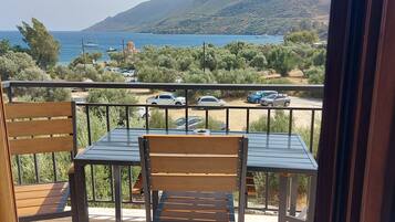Appartement, uitzicht op zee (5) | Balkon