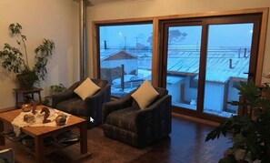 Sala de estar en el lobby