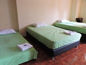 Triple Room | Iron/ironing board, free WiFi, bed sheets - Hotel Ayacucho Real (Medellín)