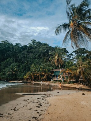 Ubicación a pie de playa, arena blanca y yoga en la playa