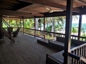 Terrace/patio - Private Beach, Dock, Kayaks, Chef, WiFi Cartagena (Cartagena)