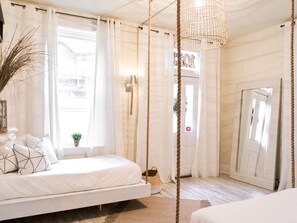 1 chambre, fer et planche à repasser, lit parapluie, Wi-Fi gratuit