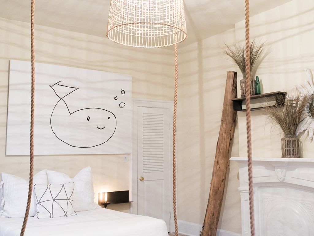 1 bedroom, iron/ironing board, travel crib, WiFi (free)