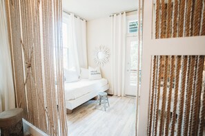 1 bedroom, iron/ironing board, travel crib, free WiFi