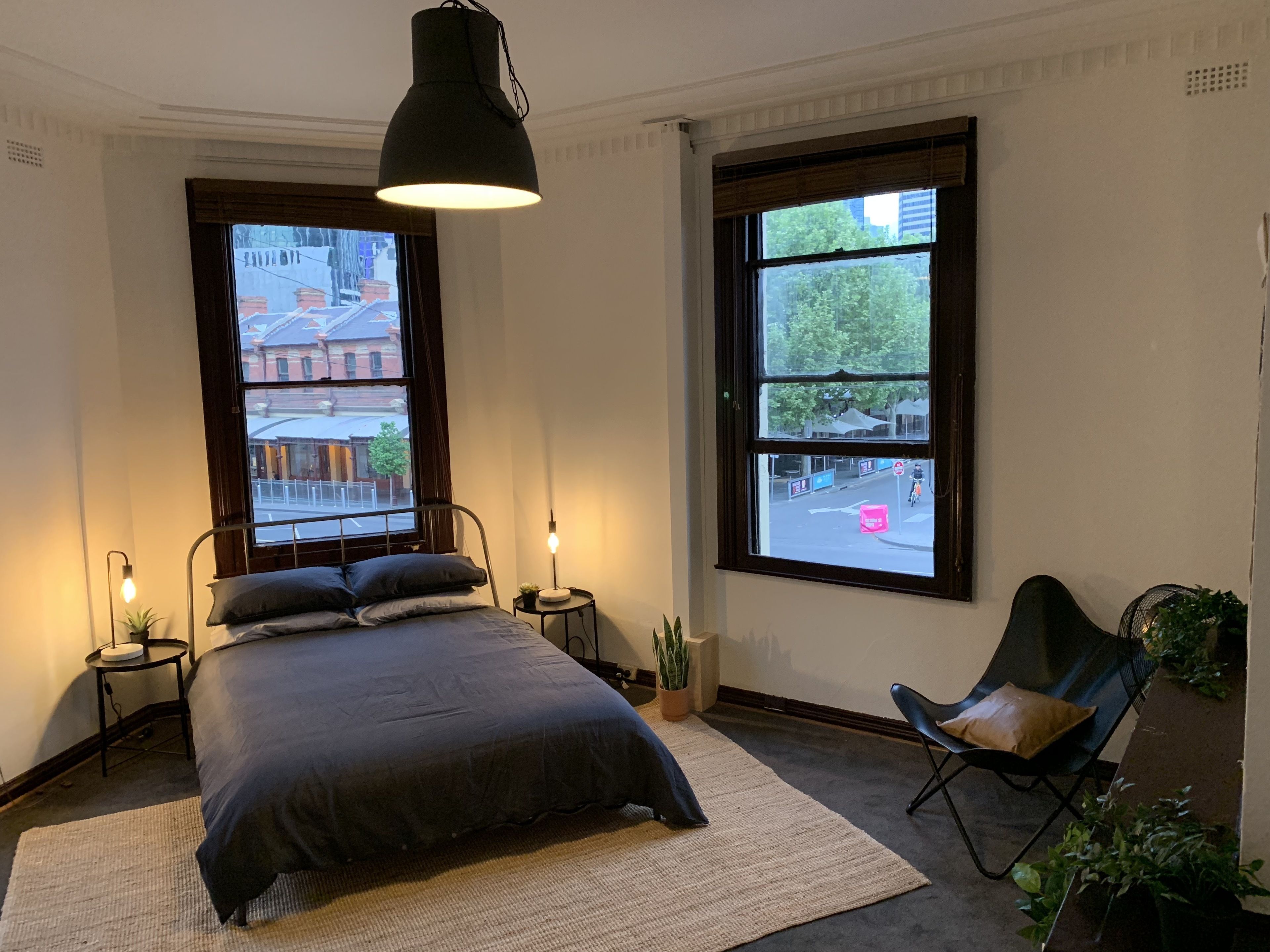 the lounge | premium bedding, individually decorated, individually furnished