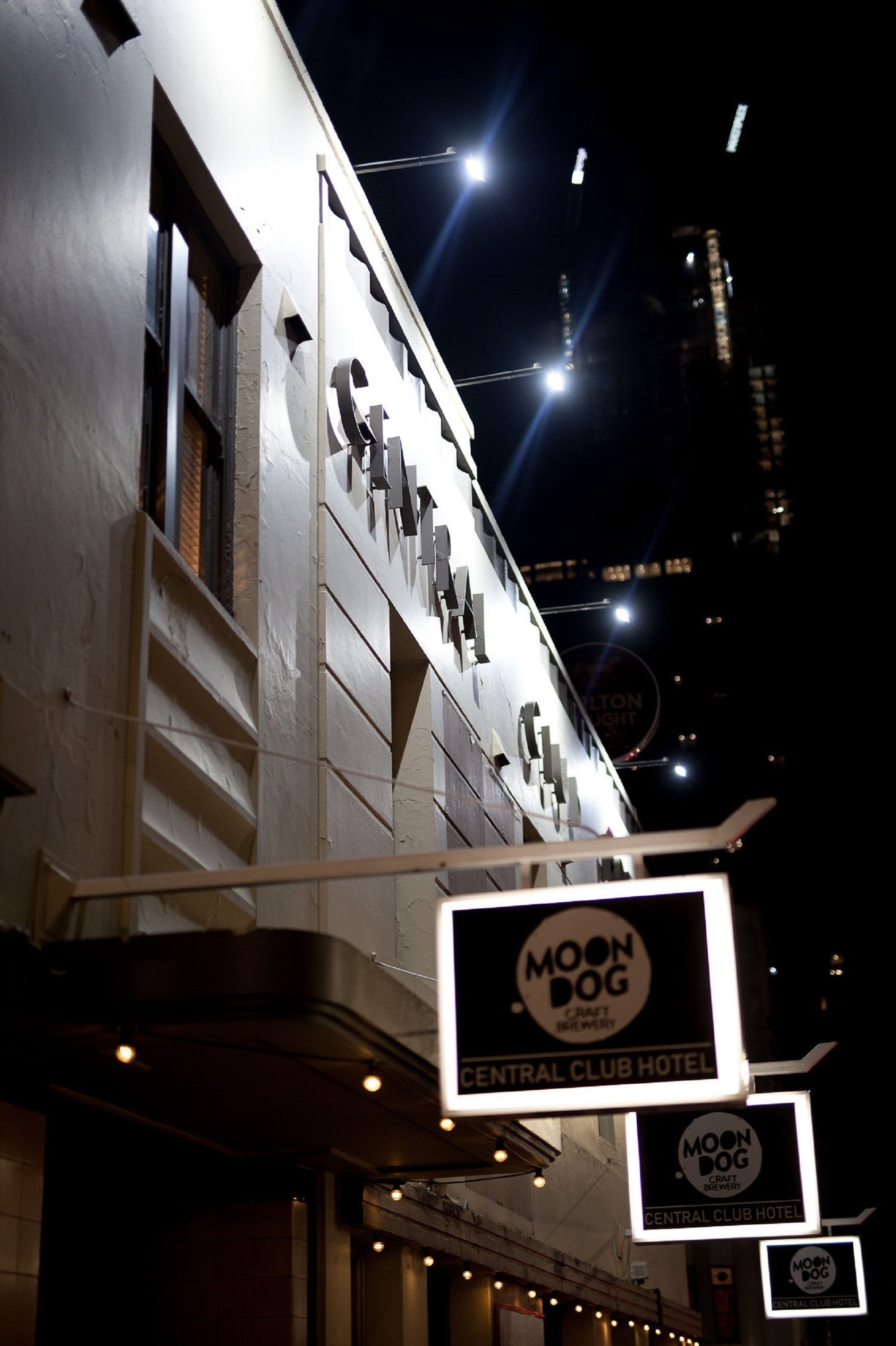 front of property – evening/night