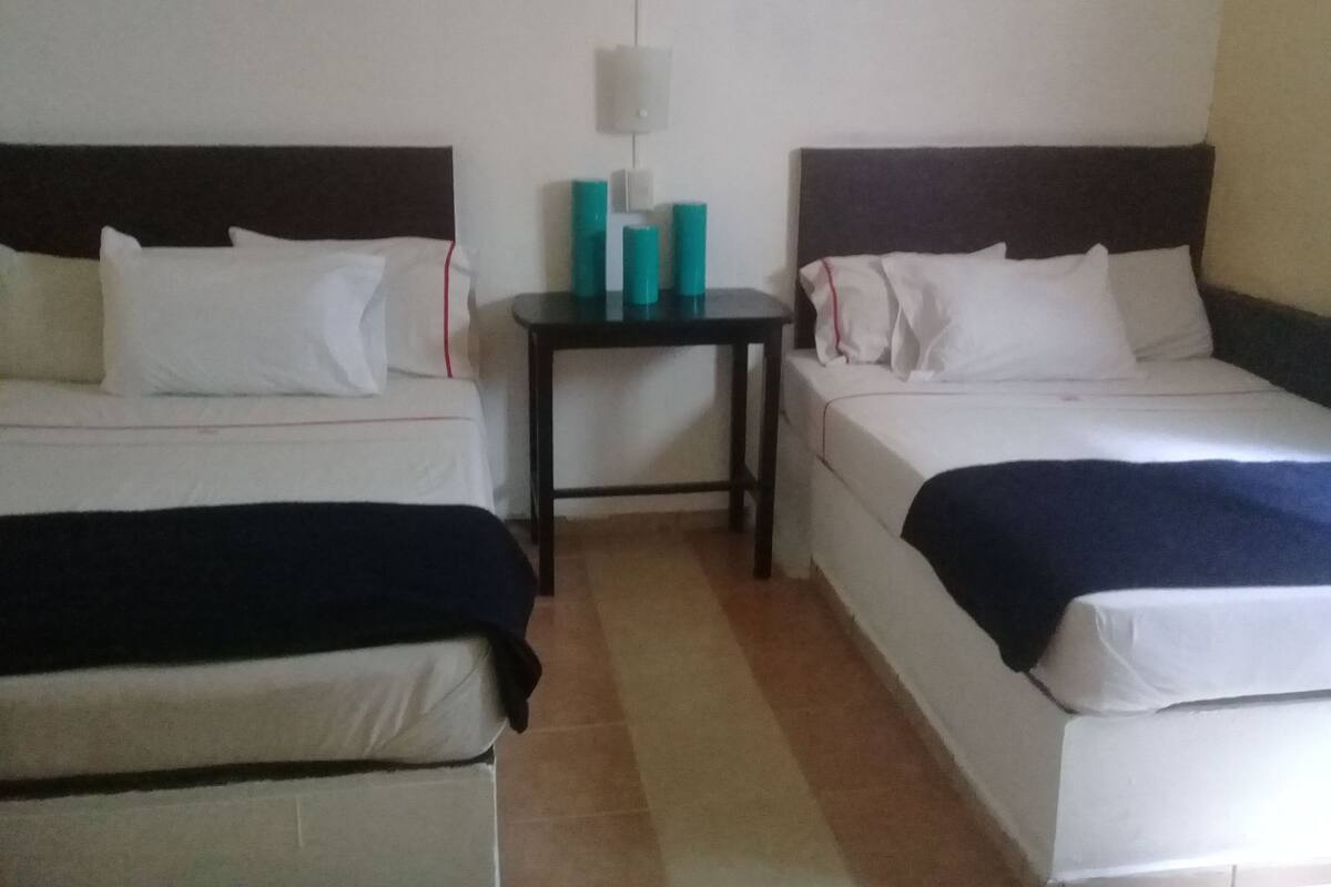 Chambre Standard, 2 lits doubles