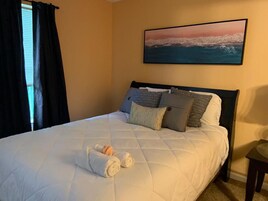 Deluxe Villa, 2 Bedrooms, Non Smoking, City View | Egyptian cotton sheets, premium bedding, down comforters, pillowtop beds