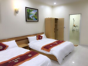 Family Double Room | Desk, free WiFi, bed sheets - Coco Hotel (Hai Phong)
