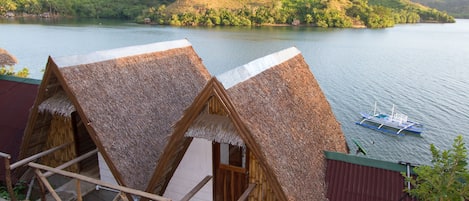 Habitación estándar con 2 camas individuales, vista al mar | Exterior