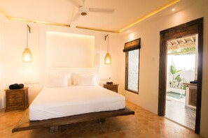 Room, Private Pool, Ground Floor | 1 bedroom, premium bedding, pillow-top beds, minibar - The Mandana Gili Air (Gili Air)