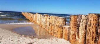 Brand new TOP studio apartment "Comfort" air conditioned on the Baltic Sea near Rewal