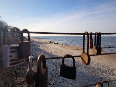 Brand new TOP studio apartment "Comfort" air conditioned on the Baltic Sea near Rewal