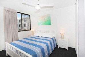 2 bedrooms, iron/ironing board