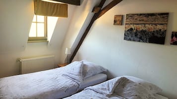 2 slaapkamers, wifi, beddengoed