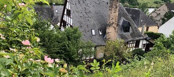 Bor i et oppført Winzerhof, Stilig Galeriewohnunge