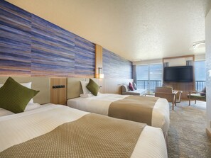 In-room safe, desk, free WiFi, bed sheets - Kamenoi Hotel Atami (Atami)