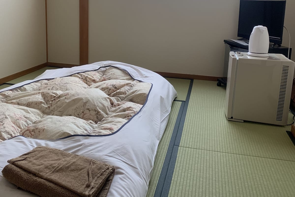 Traditional-Zimmer (Japanese Style) | Schreibtisch, kostenloses WLAN, Bettwäsche