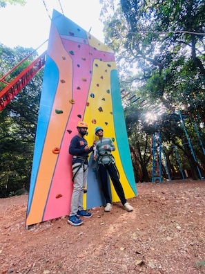 Zip-lining - The Byke Brightland Adventure Park & Resort (Karjat)
