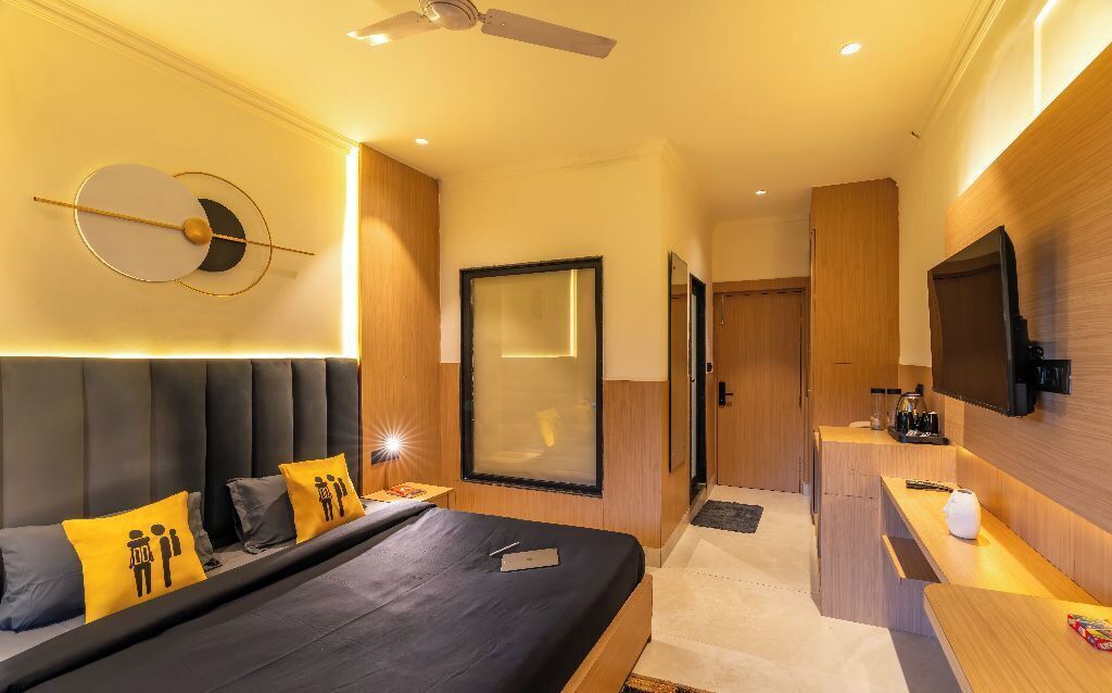 Deluxe-Doppelzimmer | Laptopgeeigneter Arbeitsplatz, schallisolierte Zimmer, kostenloses WLAN