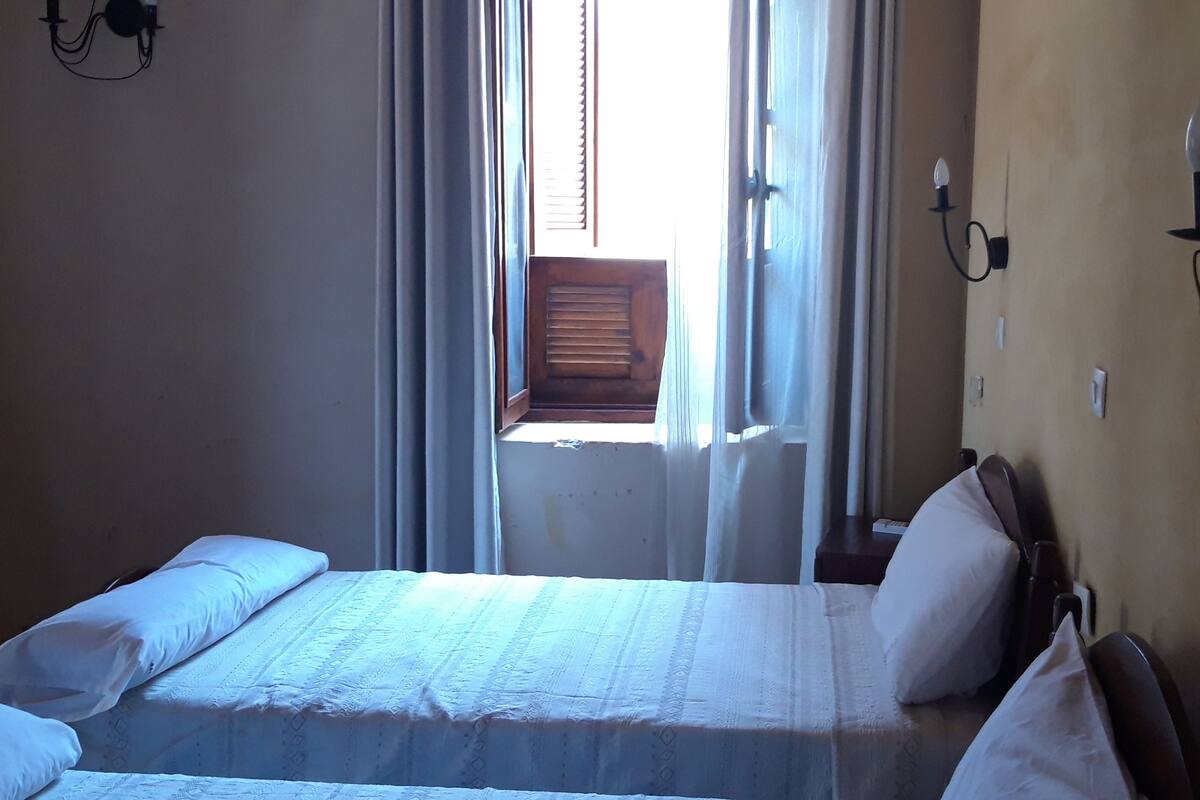 Standard Double or Twin Room | Desk, blackout drapes, WiFi (free), bed sheets