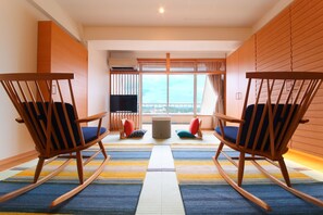 Japanese-Western Style SORA Room (East Wing), Non Smoking, Open-Air Hot Spring Bath | In-room safe, free WiFi