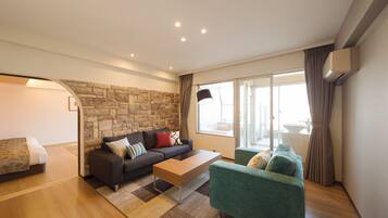 Japanese-Western Style SORA Room (East Wing), Non Smoking, Open-Air Hot Spring Bath | In-room safe, free WiFi