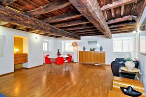 Apartment, 1 Bedroom, City View | Living area - Parione Charme - My Extra Home (Rome)