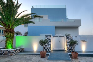 Façade de l’hébergement
