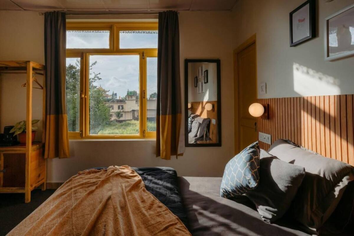 Deluxe tweepersoonskamer | Verduisterende gordijnen, gratis wifi, beddengoed