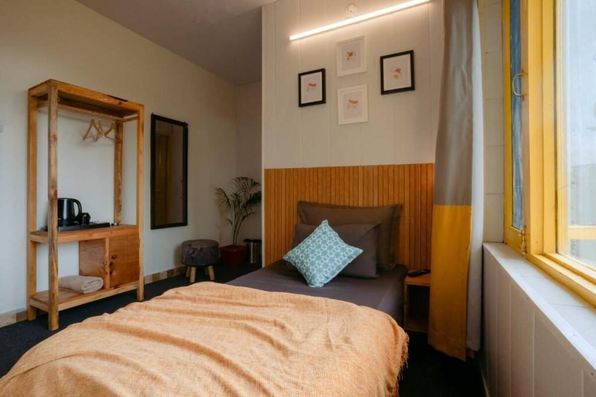 Deluxe eenpersoonskamer | Verduisterende gordijnen, gratis wifi, beddengoed