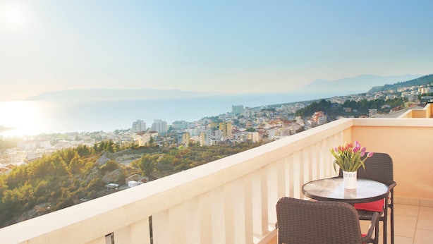 Studio | Balcony view - Apartmani Rasic (Makarska)