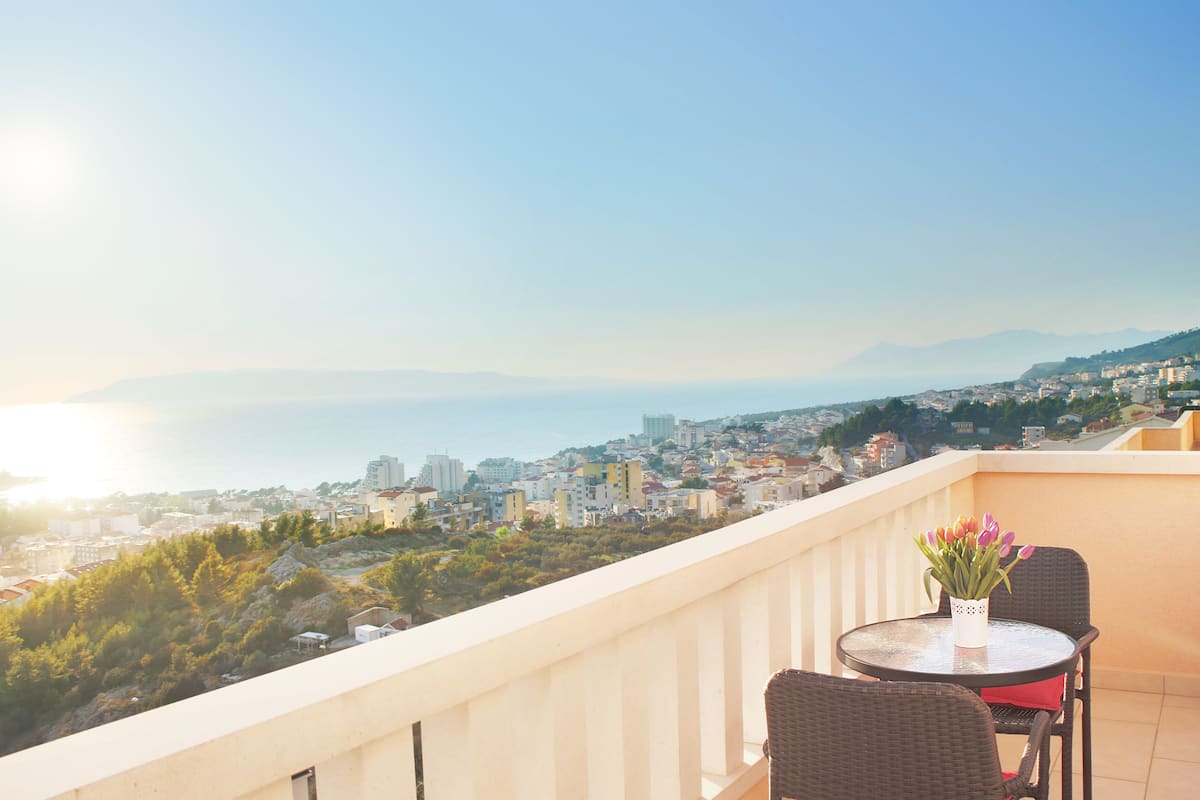 Studio | Vue depuis le balcon