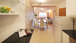 Apartment, 3 Bedrooms, Sea View | Private kitchen | Full-sized fridge, stovetop, electric kettle, cookware/dishes/utensils - Apartmani Rasic (Makarska)